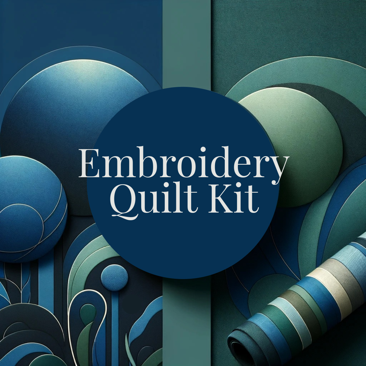 Embroidery Quilt Kit