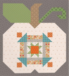 Autumn Quilt Seeds Pumpkin 1 Block Kit Featuring Autumn by Lori Holt