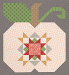 Autumn Quilt Seeds Pumpkin 4 Block Kit Featuring Autumn by Lori Holt close up