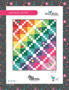 Ladybug Lattice Quilt Pattern featuring Bloom from Kristy Lea - Free PDF from Riley Blake Designs