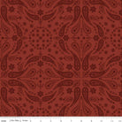 Back of the Chutes Bandana Rust Yardage by Hugh Cabot | Riley Blake Designs #C10132-RUST