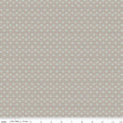 Bee Dots Fawn Pewter by Lori Holt | Riley Blake Designs #C14170-PEWTER