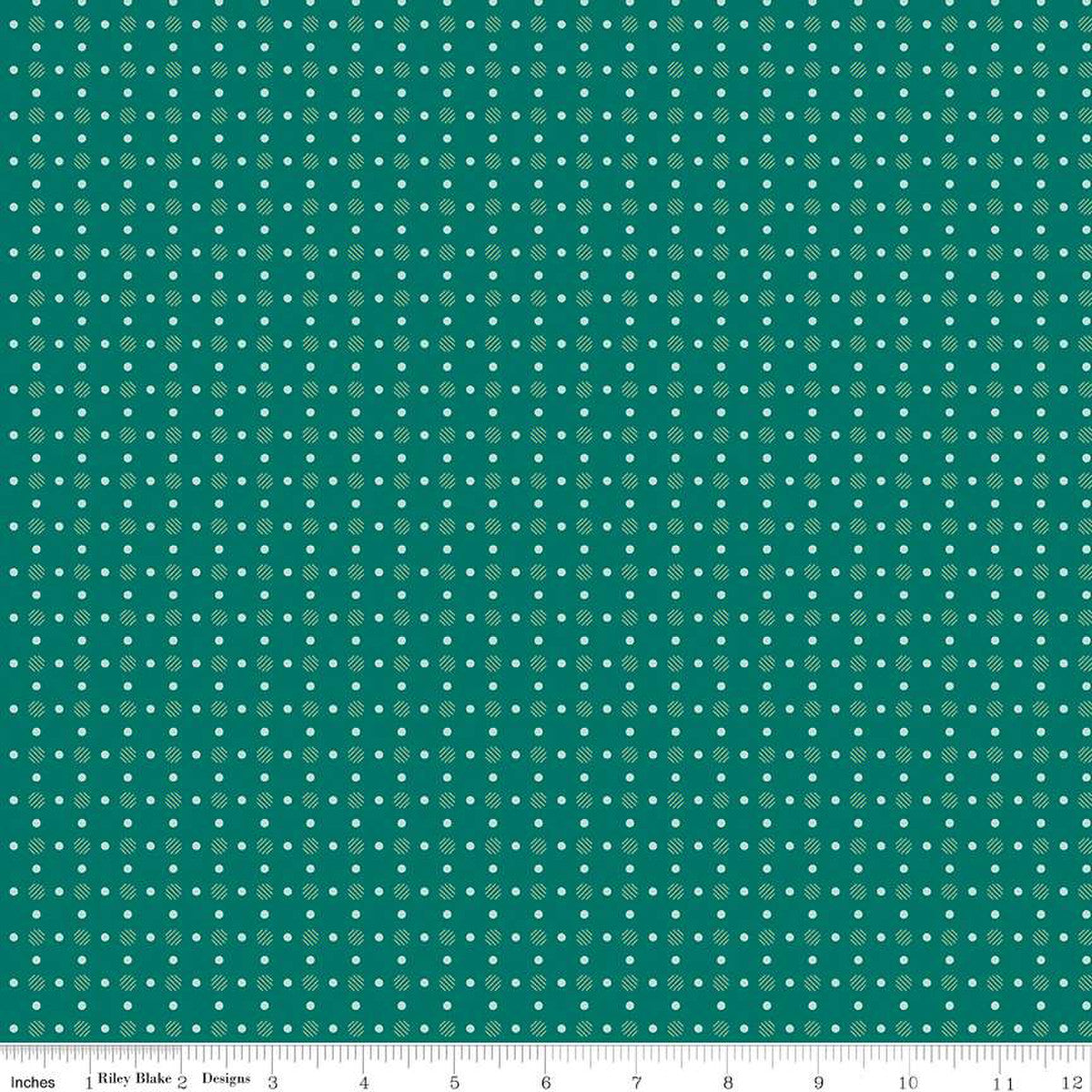 Bee Dots Lois Jade by Lori Holt | Riley Blake Designs #C14174-JADE