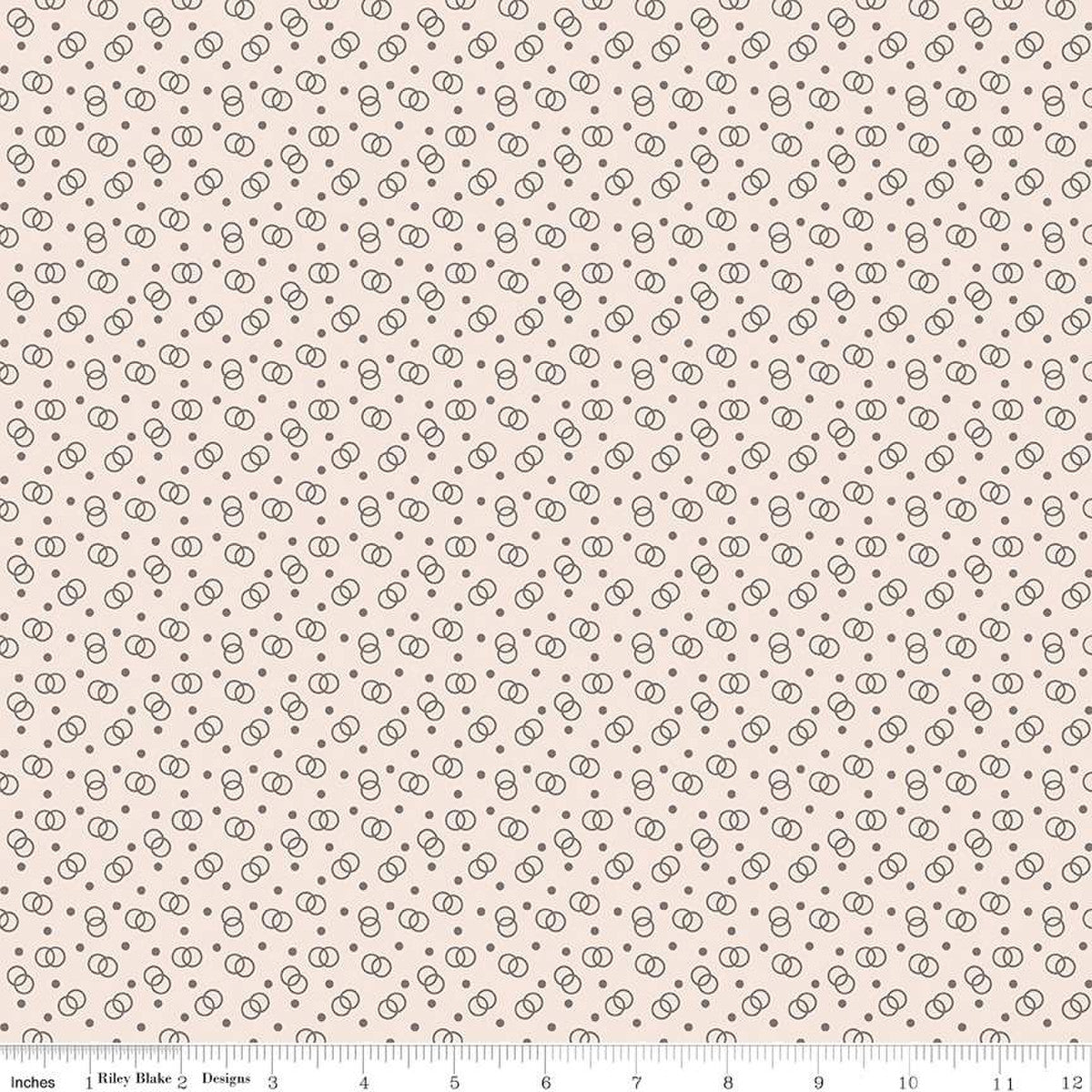 Bee Dots Lucille Milk Can Yardage by Lori Holt | Riley Blake Designs #C14181-MILKCAN