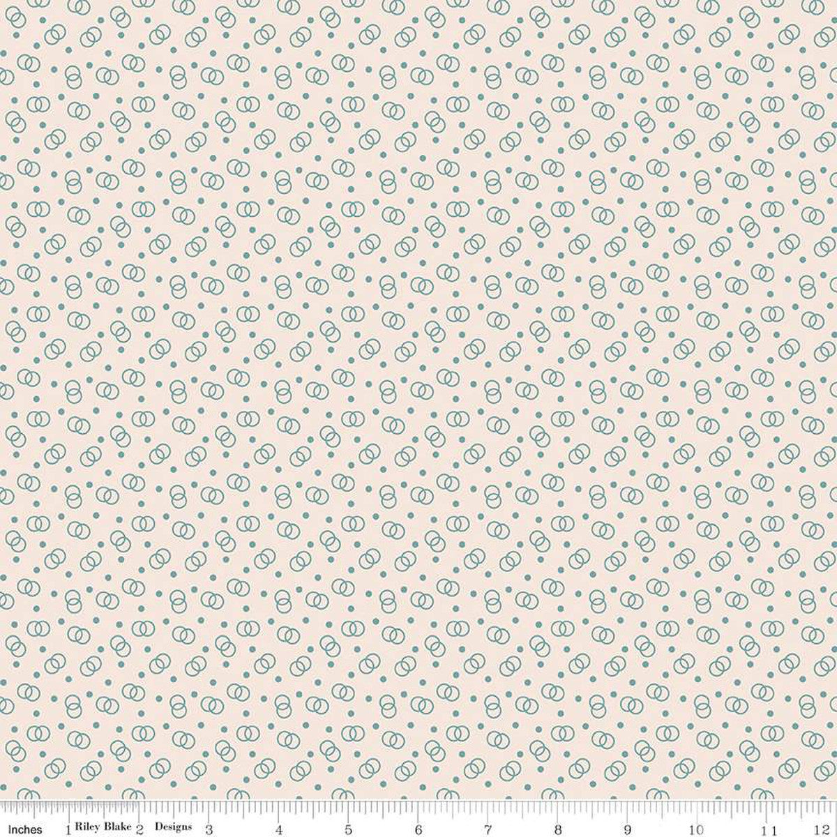 Bee Dots Lucille Raindrop by Lori Holt | Riley Blake Designs #C14181-RAINDROP