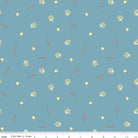 The Tale Of Peter Rabbit Veggies Blue Yardage by Beatrix Potter | Riley Blake Designs #C14703-BLUE