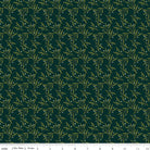 Christmas Is In Town Mistletoe Forest Yardage by Sandy Gervais | Riley Blake Designs #C14745-FOREST