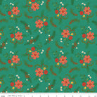 In From The Cold Main Teal Yardage by Heather Peterson | Riley Blake Designs #C14860-TEAL