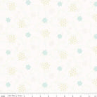In From The Cold Snowflakes White Yardage by Heather Peterson | Riley Blake Designs #C14865-WHITE