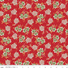 Home Town Holiday Floral Schoolhouse Yardage by Lori Holt | Riley Blake Designs #C14900-SCHOOL