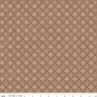 Home Town Holiday Holly Brown Sugar Yardage by Lori Holt | Riley Blake Designs #C14909-BROWN