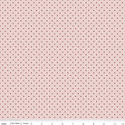 A Walk on the Prairie Dots Dusty Pink Yardage by Melissa Gilbert - Modern Prairie | Riley Blake Designs