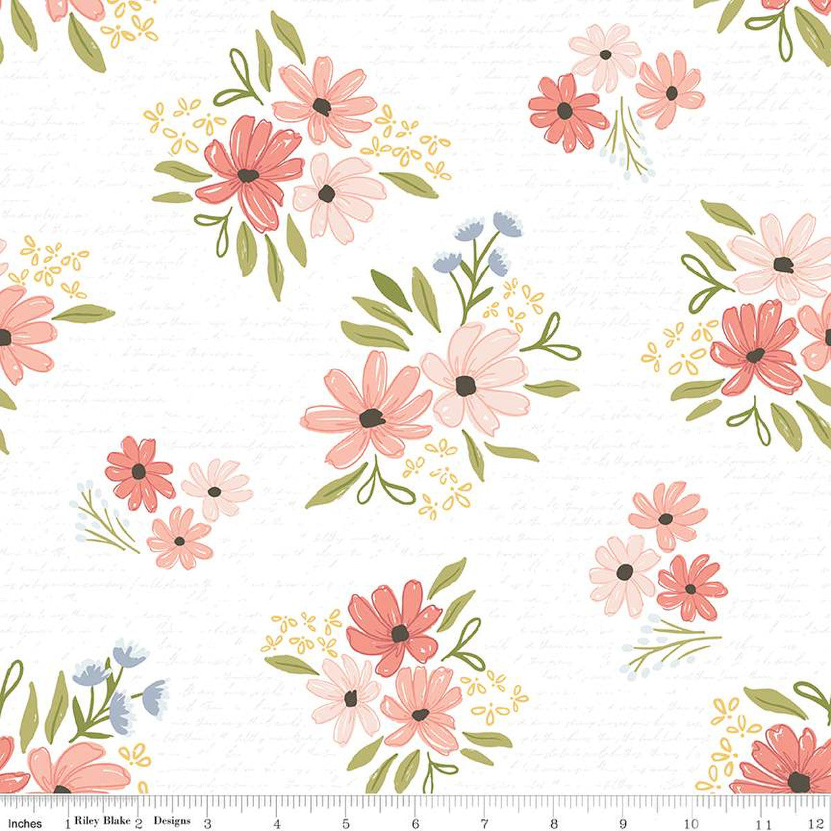 Between The Pages Main White Yardage by Fran Gulick | Riley Blake Designs #C15370-WHITE