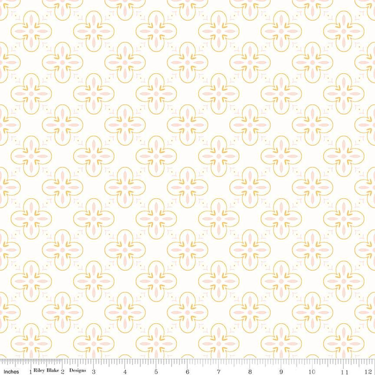 Between The Pages End Papers White Yardage by Fran Gulick | Riley Blake Designs #C15373-WHITE
