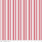 Cozy Christmas Stripes Pink Yardage by Lori Holt | Riley Blake Designs #C5368-PINK