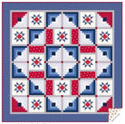 Salute Americana Quilt from Andover Fabrics