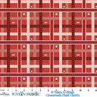 It Takes A Village Crossroads Plaid Cherry Yardage by Jennifer Long | Riley Blake Designs 