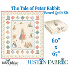 The Tale of Peter Rabbit Book Adventures Boxed Quilt Kit | Riley Blake Designs #KT-14700 quilt top and box