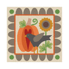 Autumn Punch Needle Pattern by Lori Holt | Riley Blake Designs #P120-AUTUMN crow and pumpkin