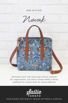 Sallie Tomato Novak Bag Pattern | Riley Blake Designs #P210-NOVAK front cover