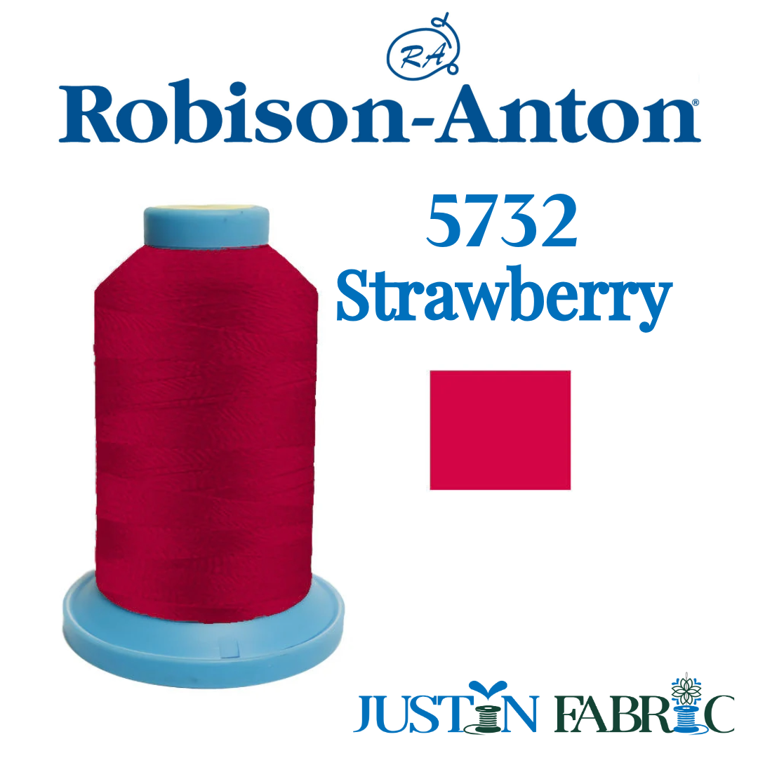 Super Brite 5732 Strawberry Embroidery Thread 40wt 1100yd | Robison-Anton