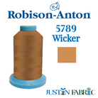 Super Brite 5789 Wicker Embroidery Thread 40wt 1100yd | Robison-Anton