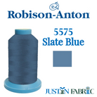 Super Brite 5575 Slate Blue Embroidery Thread 40wt 1100yd | Robison-Anton