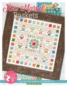 Flea Market Baskets Cross Stitch Pattern by Lori Holt Bee in my Bonnet | It's Sew Emma #ISE-455 front cover