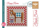 Bee in my Bonnet Stitch Cards Set H Cross Stitch Pattern by Lori Holt | It's Sew Emma #ISE-439 Happy Horse