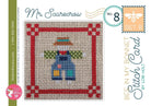 Bee in my Bonnet Stitch Cards Set B Cross Stitch Pattern by Lori Holt | It's Sew Emma #ISE-409 Mr. Scarecrow