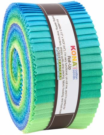 2.5 inch FEATHERS Jelly Roll 100% cotton fabric quilting strips 17 pcs