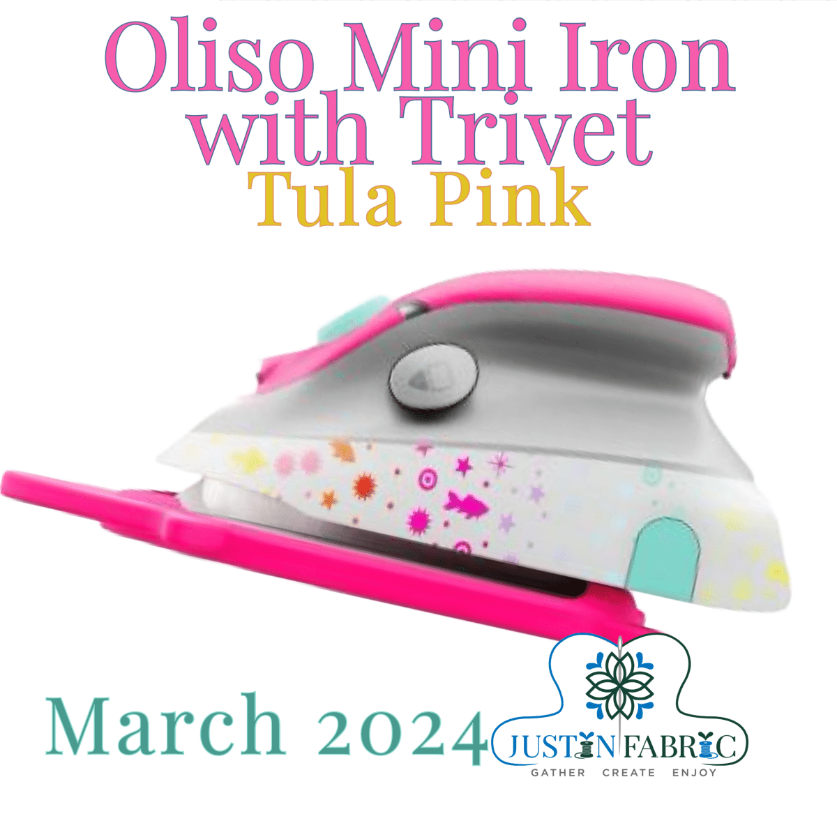 Tula Pink Oliso Mini and Full Size Iron ~Pre-Order
