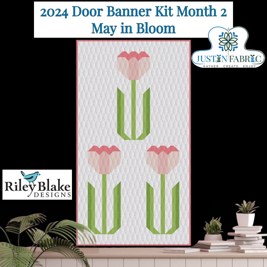 Door Banner/Wall Hanging Kit of the Month Club by Riley Blake