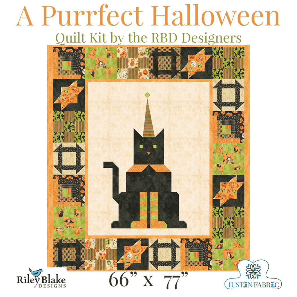 Candelabra Quilt Kit -  in 2023  Halloween quilt patterns, Halloween  quilt kits, Halloween quilt panels