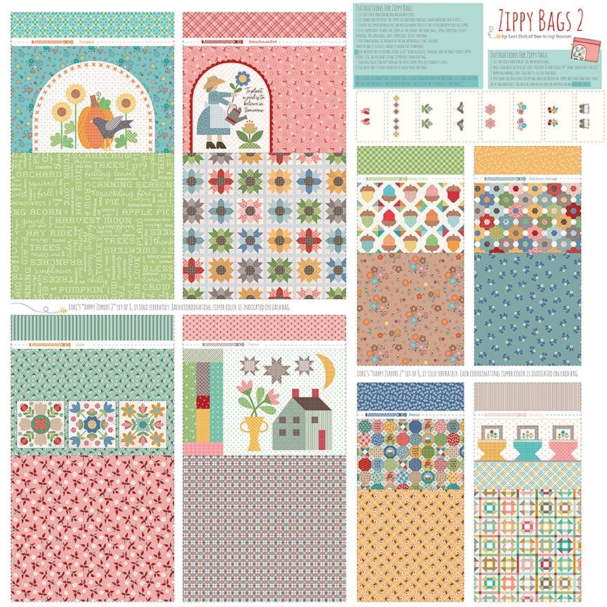 Calico Garden Quilt Kit by Lori Holt