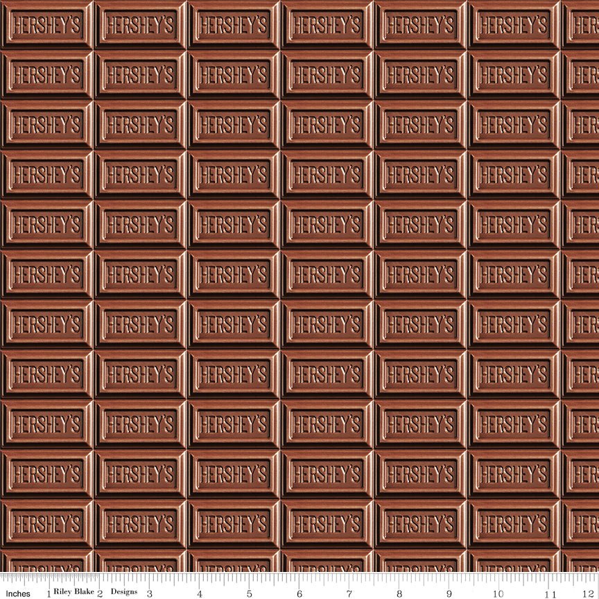 Camp S'mores Hershey's Bars for Riley Blake Designs Pre-order -C13626-1 - Justin Fabric!
