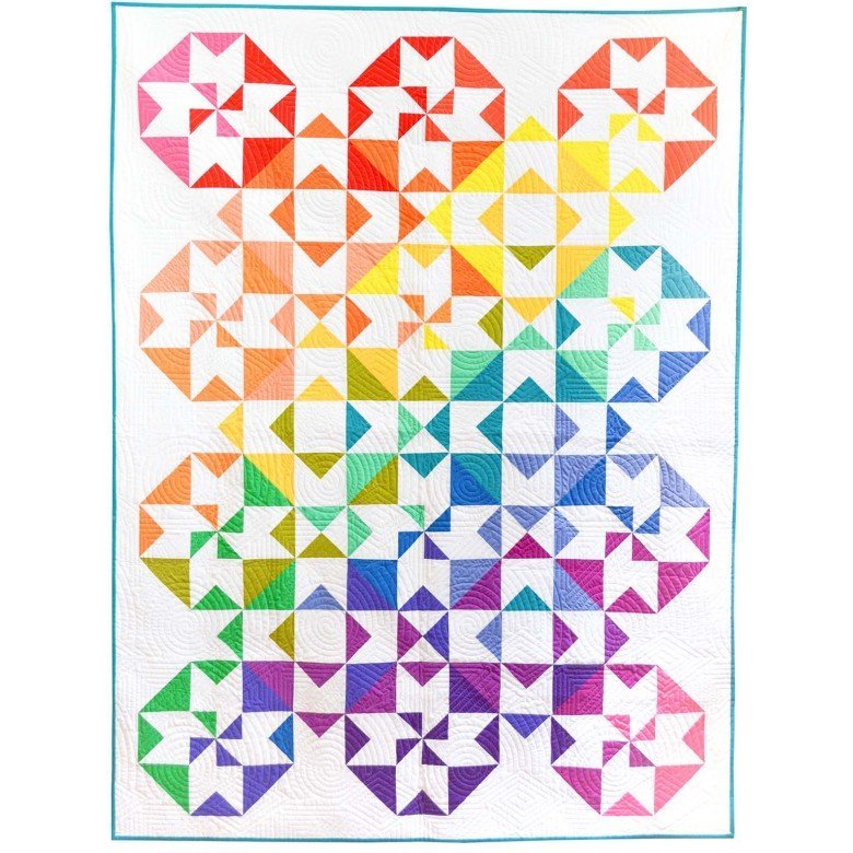 Tula Pink Nebula Block of the Month Quilt Kit - Tula Pink and Jaybird  Quilts - Justin Fabric